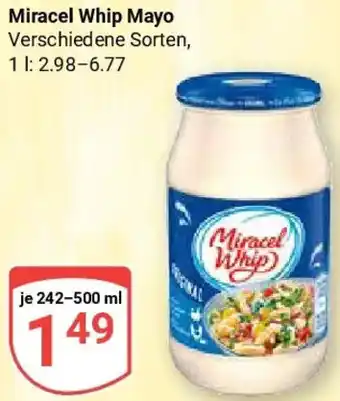 Globus Miracel Whip Mayo Angebot