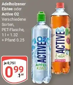Globus Adelholzener Eistee oder Active O2 Angebot