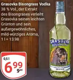 Globus Grasovka Bisongrass Vodka Angebot