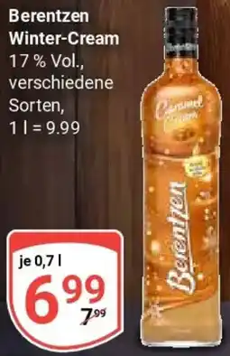 Globus Berentzen Winter-Cream Angebot