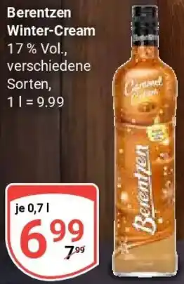Globus Berentzen Winter-Cream Angebot