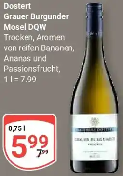 Globus Dostert Grauer Burgunder Mosel DQW Angebot
