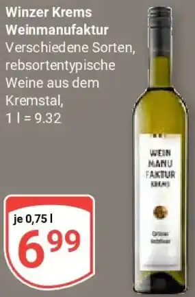 Globus Winzer Krems Weinmanufaktur Angebot