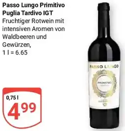 Globus Passo Lungo Primitivo Puglia Tardivo IGT Angebot