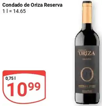 Globus Condado de Oriza Reserva Angebot