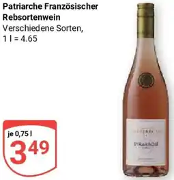 Globus Patriarche Französischer Rebsortenwein Angebot