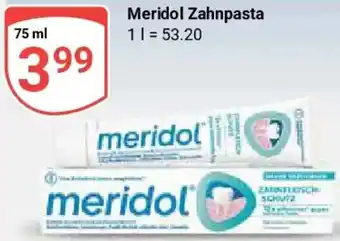 Globus Meridol Zahnpasta Angebot
