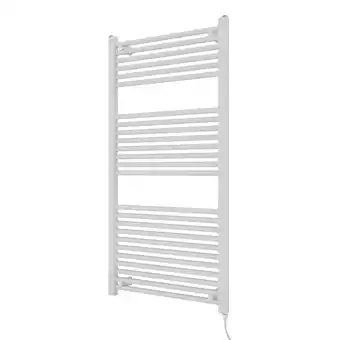 Netto Marken-Discount Azur Handtuchwärmer Kitty Elektro Weiß 600 Watt 120x60 cm Angebot