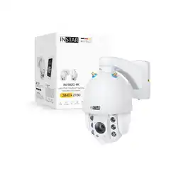 Netto Marken-Discount INSTAR IN-9820 4K steuerbare Überwachungskamera mit LAN / WLAN und PoE, Weiß Angebot