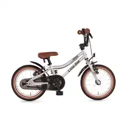 Netto Marken-Discount Bachtenkirch 18 Kinderfahrrad LittleDax AERON silber Angebot