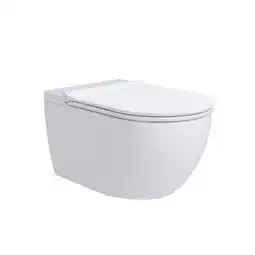 toom Baumarkt Wellbad Dusch-WC spülrandlos 'Tokio' inklusive WC-Sitz weiß Angebot