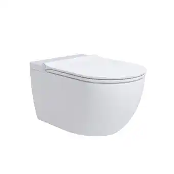 toom Baumarkt Wellbad Dusch-WC spülrandlos 'Tokio' inklusive WC-Sitz weiß Angebot