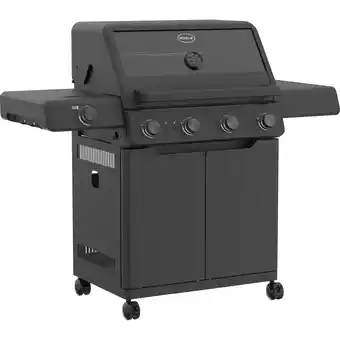 toom Baumarkt Rösle Gasgrill 'Allflame Prime 4' schwarz 138 x 118 x 61 cm Angebot