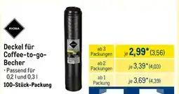 METRO RIOBA Deckel für Coffee-to-go- Becher Angebot