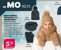 NETTO Damen Mütze, Tubeschal oder Handschuhe Angebot