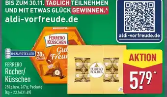 Aldi Nord FERRERO Rocher/Küsschen Angebot