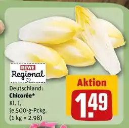 REWE Chicorée Angebot