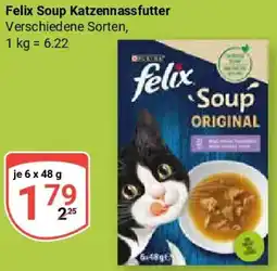 Globus Felix Soup Katzennassfutter Angebot