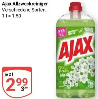 Globus Ajax Allzweckreiniger Angebot