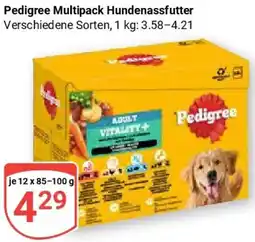 Globus Pedigree Multipack Hundenassfutter Angebot