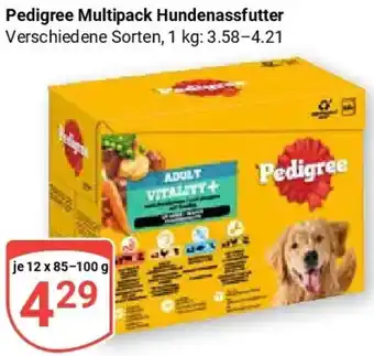 Globus Pedigree Multipack Hundenassfutter Angebot