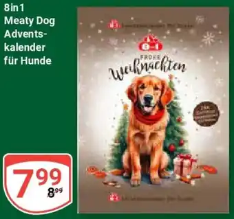 Globus 8in1 Meaty Dog Adventskalender für Hunde Angebot
