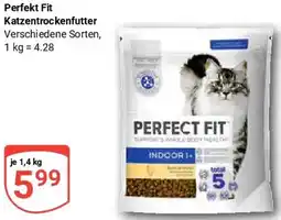 Globus Perfekt Fit Katzentrockenfutter Angebot