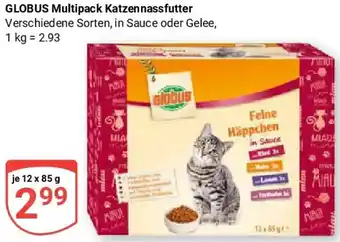 Globus GLOBUS Multipack Katzennassfutter Angebot