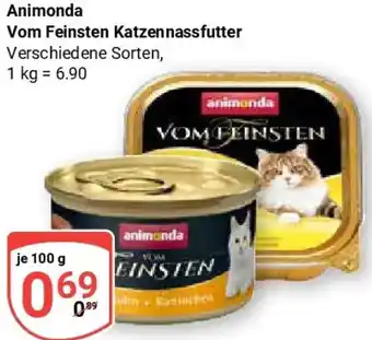 Globus Animonda Vom Feinsten Katzennassfutter Angebot