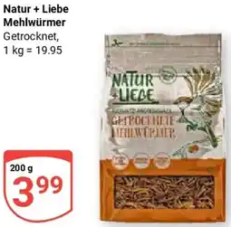 Globus Natur + Liebe Mehlwürmer Angebot