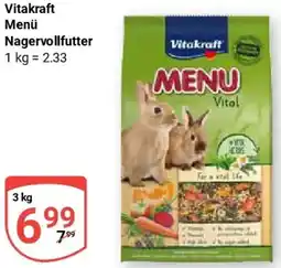 Globus Vitakraft Menü Nagervollfutter Angebot