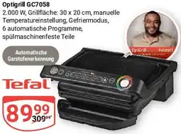 Globus Tefal Optigrill GC7058 Angebot
