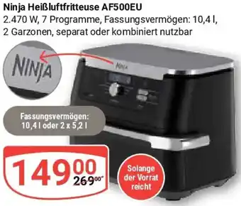 Globus Ninja Heißluftfritteuse AF500EU Angebot