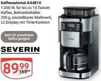 Globus SEVERIN Kaffeeautomat KA4810 Angebot