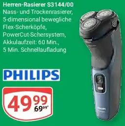 Globus PHILIPS Herren-Rasierer S3144/00 Angebot