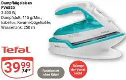 Globus Tefal Dampfbügeleisen FV6520 Angebot