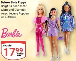 Globus Barbie Deluxe Style Puppe Angebot