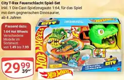 Globus City T-Rex Feuerschlacht Spiel-Set Angebot
