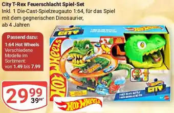 Globus City T-Rex Feuerschlacht Spiel-Set Angebot