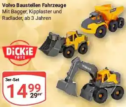 Globus DICKIE Volvo Baustellen Fahrzeuge Angebot
