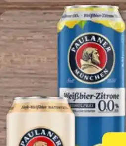 Aldi Nord Paulaner Weißbier-Zitrone Alkoholfrei Angebot