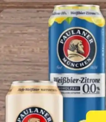Aldi Nord Paulaner Weißbier-Zitrone Alkoholfrei Angebot