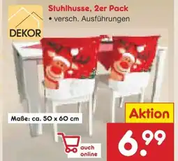 Netto Marken-Discount Dekor Stuhlhusse Angebot
