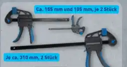 Aldi Nord Workzone Schnellspannzwingen-Set Angebot