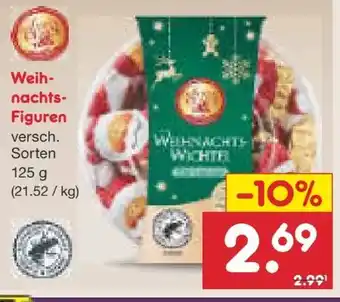 Netto Marken-Discount Santa Claus in Town Weihnachts-Figuren Angebot