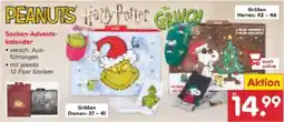 Netto Marken-Discount Damen Socken-Adventskalender The Grinch Angebot