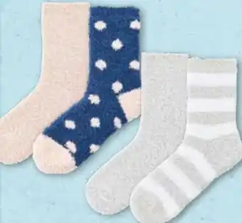 Aldi Nord Up2Fashion Damen Flausch-Socken 2 Paar Angebot