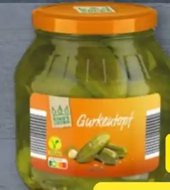 Aldi Nord King's Crown Gurkentopf vegan Angebot