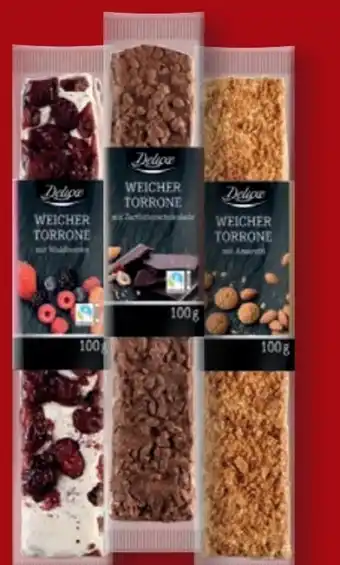 Lidl Deluxe Weicher Torroneriegel Angebot