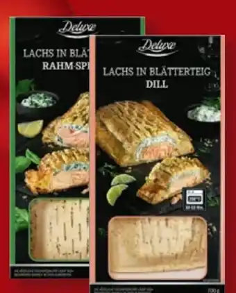 Lidl Deluxe Lachs in Blätterteig Angebot